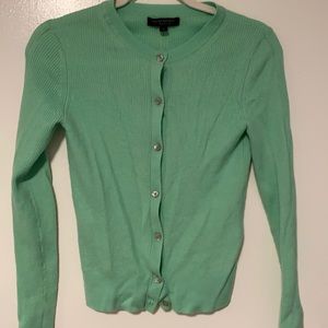 Women’s light green size s banana republic button